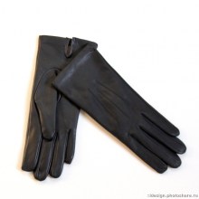 женские перчатки 1049 navy подкладка шерсть