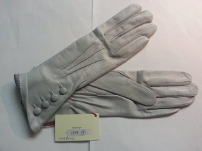 женские перчатки 2079 l.grey подкладка шелк