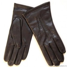 мужские перчатки 1542 black подкладка шерсть